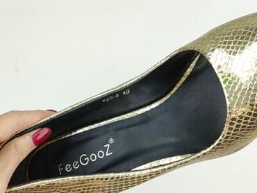 beżowe buty na koturnie ccc: Półbuty damskie, rozmiar 40 — 6