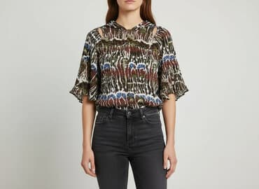 bluzki damskie dopasowane: Bluzka damska, rozmiar S — 5