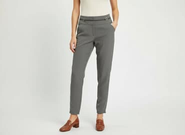 jeansy promod: Promod, Spodnie materiałowe damskie, rozmiar S — 7