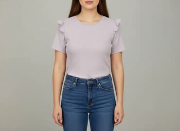 liliowa bluzki zara: Sinsay, Bluzka damska, rozmiar XL — 6