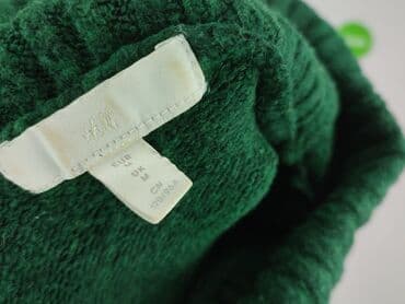 sweter w warkoczowy splot h m: H&M, Golf damski, rozmiar M — 5