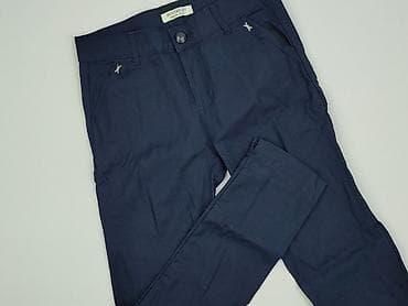 Material trousers for women, size XS — 1