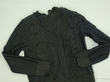 srebrne dodatki do sukienki: Bluzka damska, M — 1