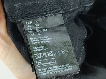 hm krótkie spodenki czarne: H&M, Szorty damskie, rozmiar M — 5