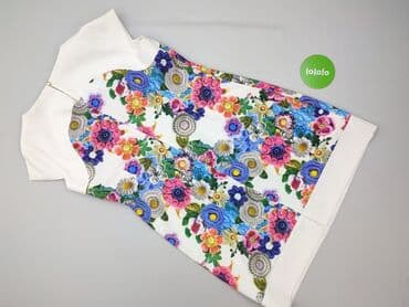 prosta sukienka do kolan: Sukienka damska, 3XL — 3