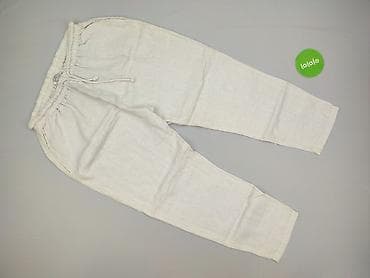 asterix bielizna: Lniane spodnie damskie – Made in Italy - Materiał: 100% len (lekki — 2