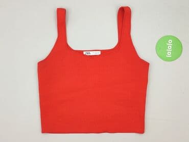 klapki z futrem zara: Zara, Top damski, rozmiar L — 2