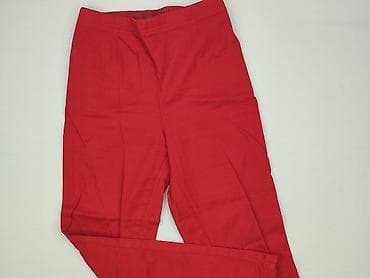 czerwona sukienka pull: Classic, Spodnie materiałowe damskie, rozmiar L — 1