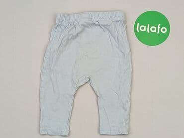 woskowane spodnie mohito: Baby material trousers, 6-9 months, 68-74 cm, H&M, condition - Good — 3