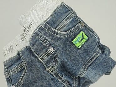 koszulka z traktorem dla chłopca: Denim pants, 6-9 months, condition - Good — 5