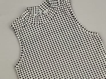czarne t shirty basic: FB Sister, Top damski, rozmiar L — 1