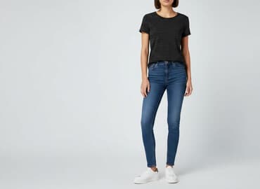 t shirt billie eilish h m: H&M Basic, Women`s T-shirt, size S — 6