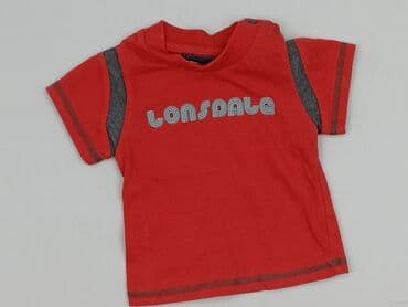 krótkie spodenki niemowlęce 74: T-shirt, 1-3 months, condition - Perfect — 1