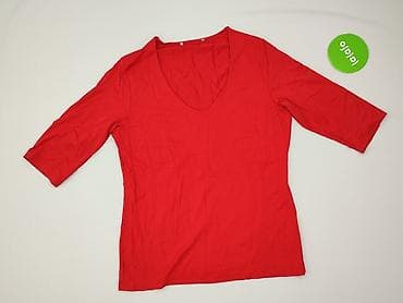 czerwone sukienki plus size: Bluzka damska, rozmiar S — 2