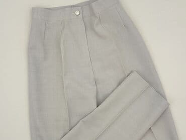 zara woskowane spodnie: Material trousers for women, size S (EU 36) — 1