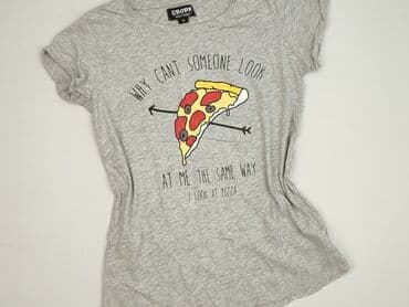 t shirty z czerwonem napisem: Cropp, Women`s T-shirt, size M (EU 38) — 1