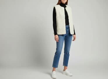 vinted kamizelka damska: H&M, Women`s waistcoat, size L — 1