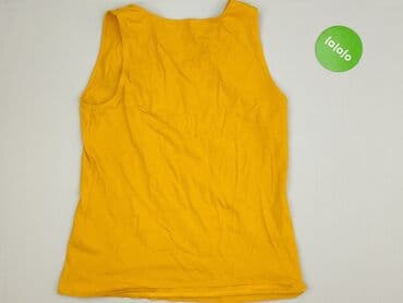 bluzka żółta w czarne paski: Beloved, Top damski, 2XL — 3