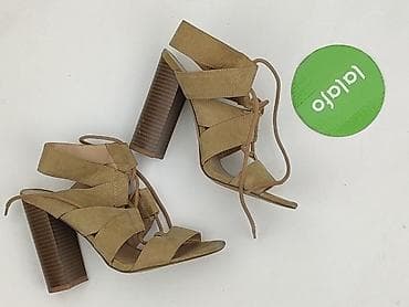 ccc sandały na słupku: New Look, Sandały damskie, rozmiar 37 — 2