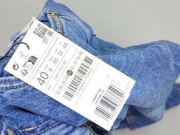 Topy: Stradivarius, Jeansy damskie, L — 6