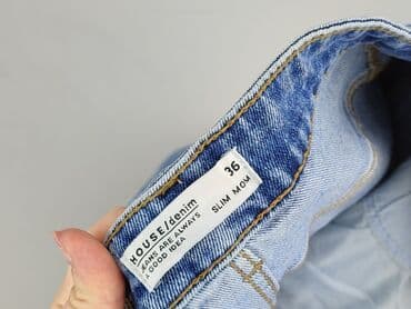 dżinsy z dużymi dziurami: House of Denim, Jeansy damskie, M — 4