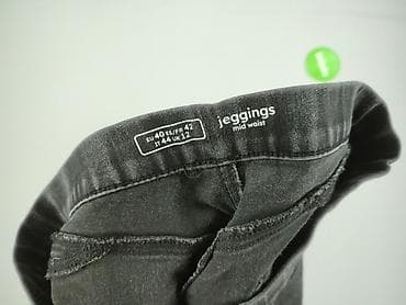 pull and bear white top: PULL&BEAR, Jeansy damskie, rozmiar M — 4