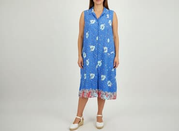 reserved sukienka denim: Sukienka damska, rozmiar L — 6