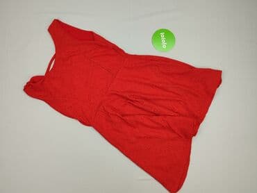 czerwone krótkie sukienki na wesele: Sukienka damska, rozmiar S — 3