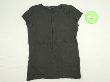 czarne t shirty basic: Sinsay, T-shirt damski, rozmiar XS — 2