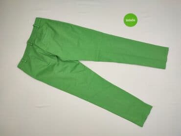 woskowane legginsy z wysokim stanem zara: Material trousers for women, size XL (EU 42) — 3