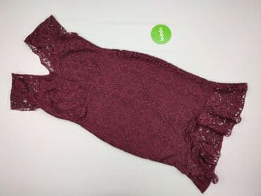 sukienka w krate czerwona: Sukienka damska, rozmiar XL — 2