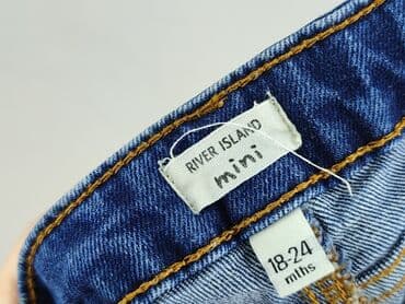 płaszcz c a: Spodnie jeansowe, River Island, 1.5-2 lat, 92, stan - Idealny — 4