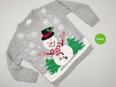 sweter w chmurki: Sweter damski, rozmiar M — 2