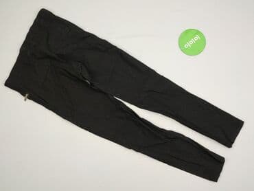 czarne legginsy sportowe z wysokim stanem: Legginsy Eleganckie damskie, rozmiar S — 3