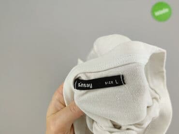 koszulka z kotem sinsay: Sinsay, T-shirt damski, rozmiar L — 4