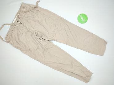 cargo crop: Spodnie materiałowe damskie, rozmiar M — 3