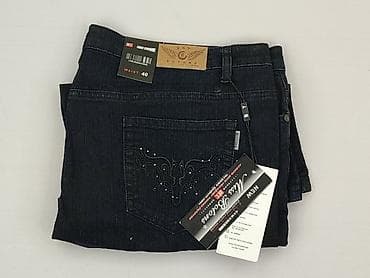 washed blue jeans: Jeansy damskie, rozmiar L — 6