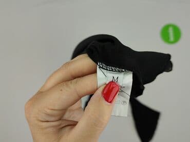 czerwona sukienka czarne rajtuzy: Sukienka damska, M — 4