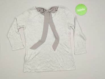 szara bluzka damska: Bluzka damska, rozmiar S — 3