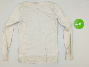 sweter w paski z serduszkiem: M&Co, Sweter damski, rozmiar S — 4