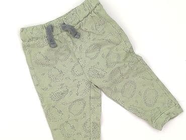 krótkie spodenki niemowlęce 74: Sweatpants, So cute, 6-9 months, condition - Very good — 1