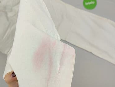 spodnie woskowane białe: WalG, Spodnie materiałowe damskie — 4