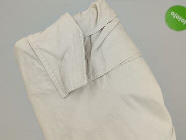 brazowe spodnie woskowane: H&M, Szorty dla mężczyzn, XL — 7