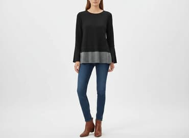 czarna bluzka koronkowa zara: Zara, Bluzka damska, rozmiar M — 6