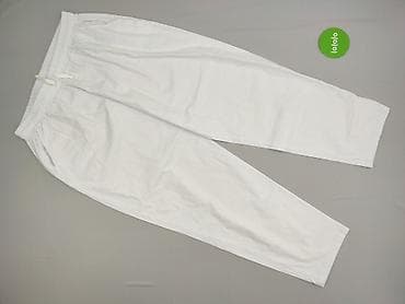 pull and bear cargo: Material trousers for women, size 7XL — 2