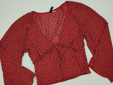 czerwona bluza pull: H&M Divided, Bluzka damska, rozmiar S — 1
