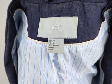 marynarki damskie plus size: H&M, Marynarka damska, XS — 4