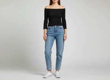 bluzki prazkowane: Sinsay, Top damski, rozmiar XS — 6