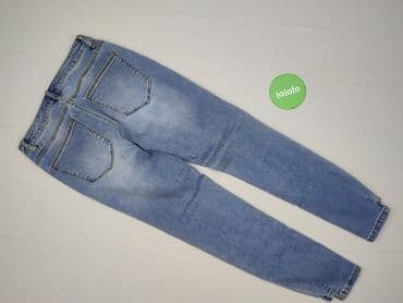 jeansy plus size wysoki stan: Jeansy damskie, rozmiar M — 3