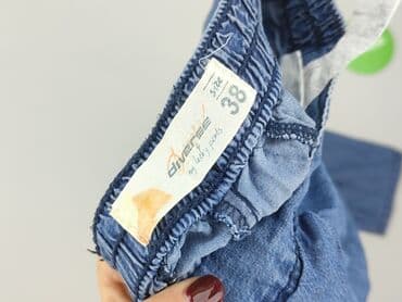 jeansy jasne damskie: Denim, Spodnie materiałowe damskie, rozmiar M — 4